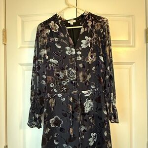 Carolina Belle Black and Purple Dress